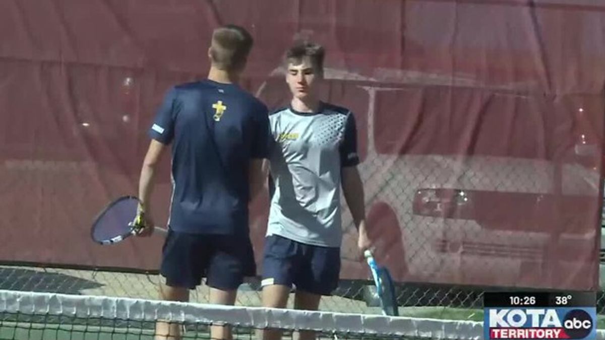 RC Christian boys tennis team defeats RC Central | Haystack News