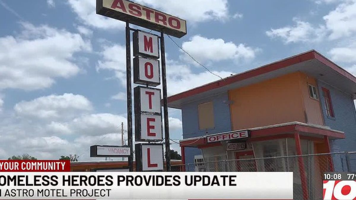 Homeless Heroes provides update on Astro Motel renovation project ...