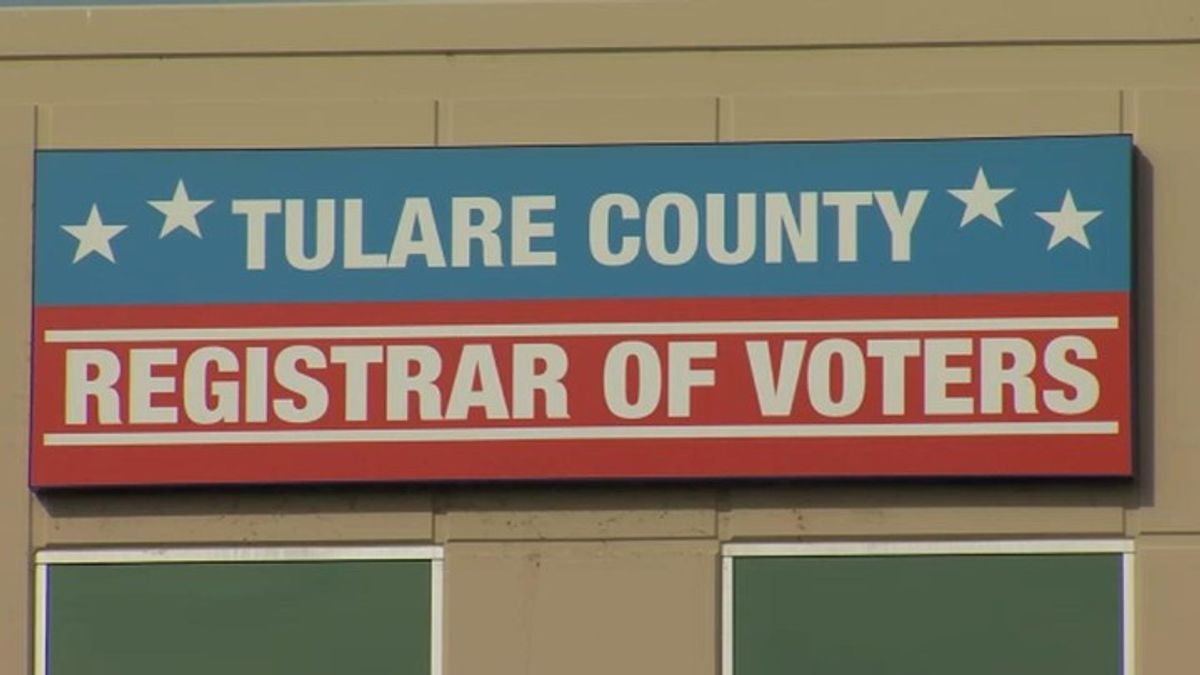 Starlink system is not connected to voting machines, Tulare County ...
