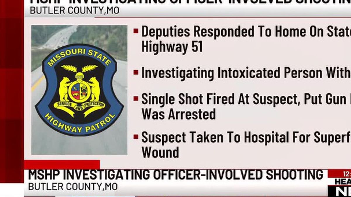 Highway Patrol investigating officer-involved shooting in Butler County ...