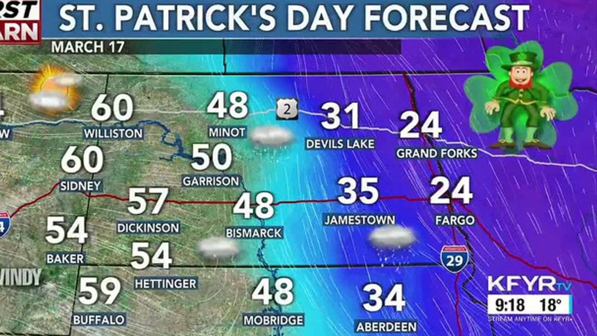 KFYR First News at Nine Weather 3/16/2026 | Haystack News