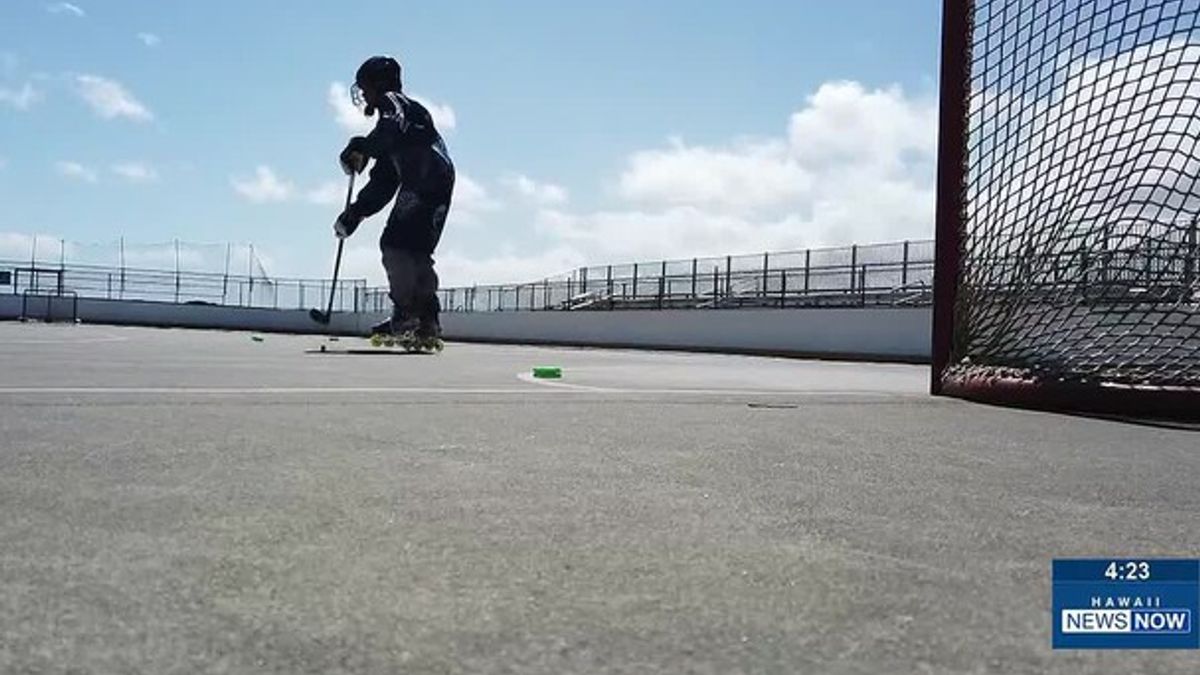 12-year-old Ezra Chhoun gets national attention for ice hockey ...