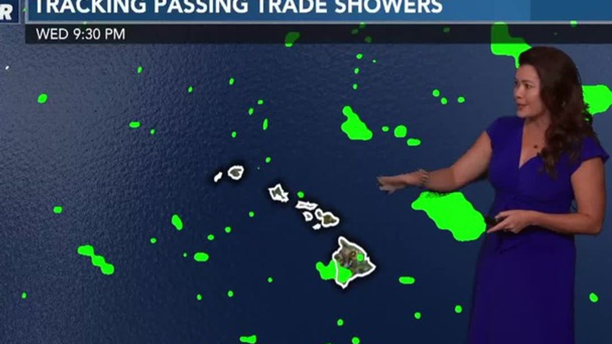 April 28, 2026 HAWAII WEATHER: Steady trade winds and trade showers ...