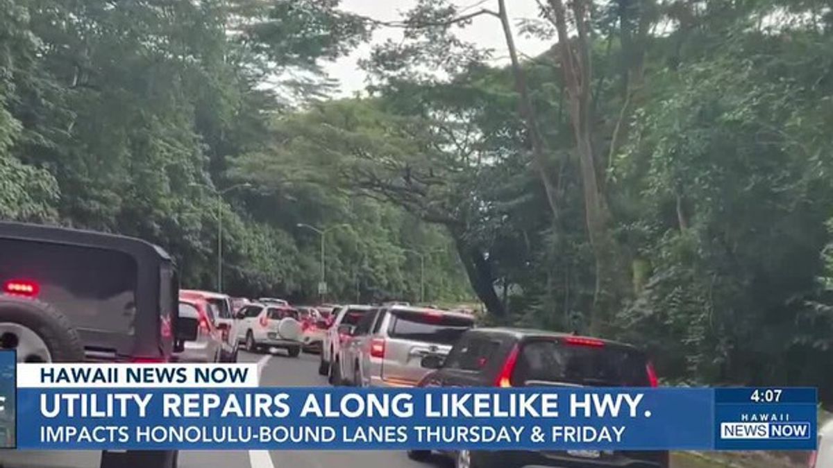 Storm-related repairs prompt lane closures on Likelike Hwy. | Haystack News
