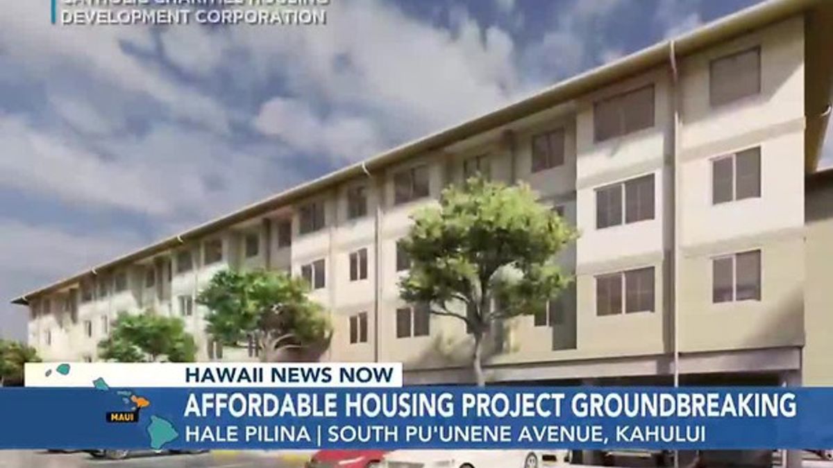 Affordable housing project breaks ground on Maui with wildfire ...