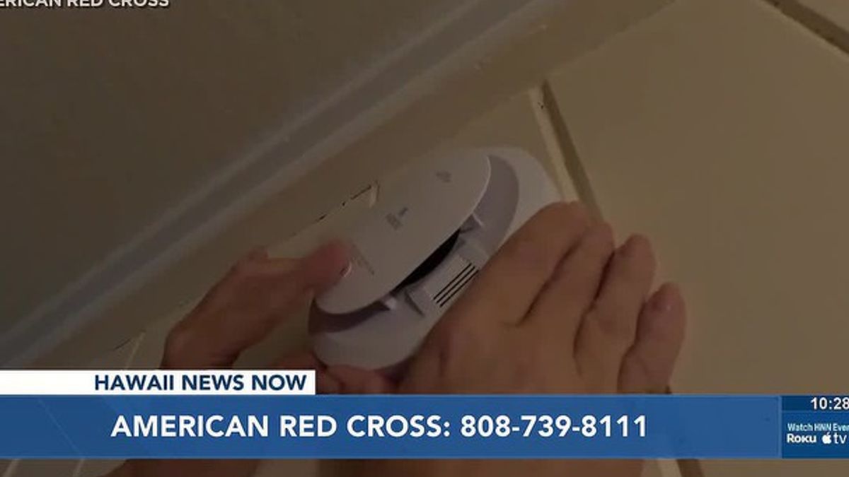 Red Cross, HFD install free smoke alarms in Oahu homes | Haystack News