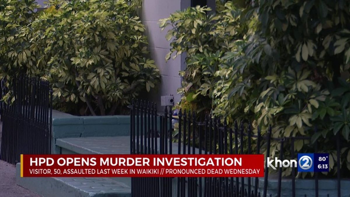 Waikīkī assault victim dies; case upgraded to murder | Haystack News