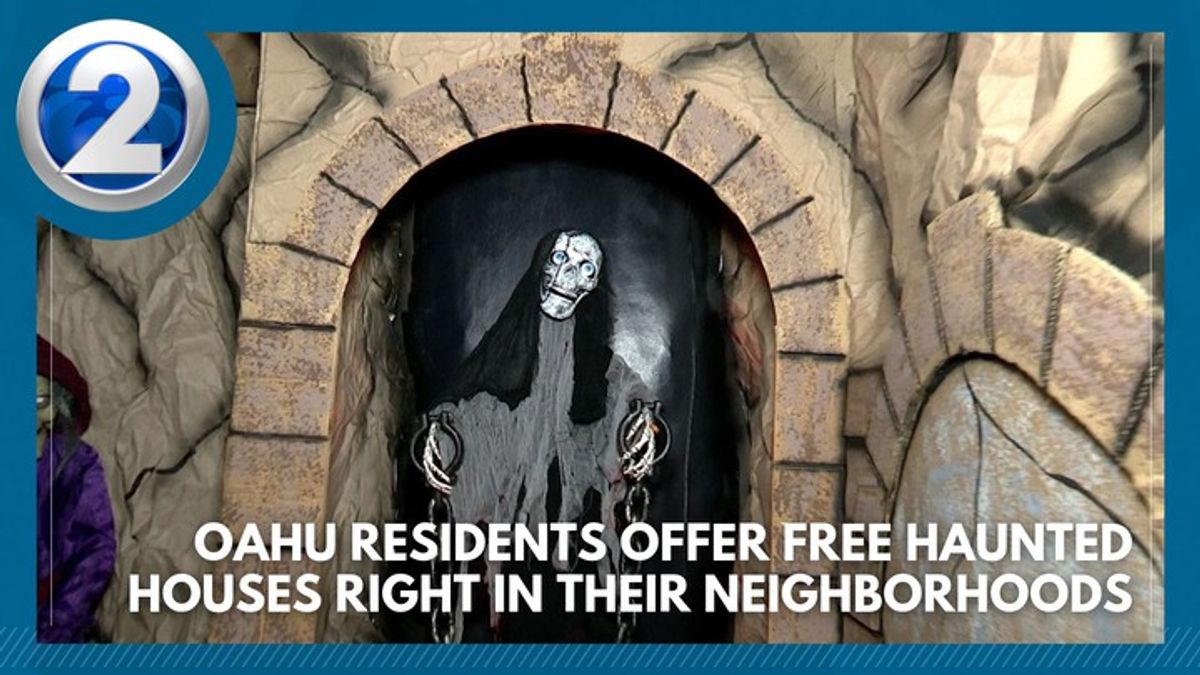 Oahu residents offer free haunted houses right in their neighborhoods ...