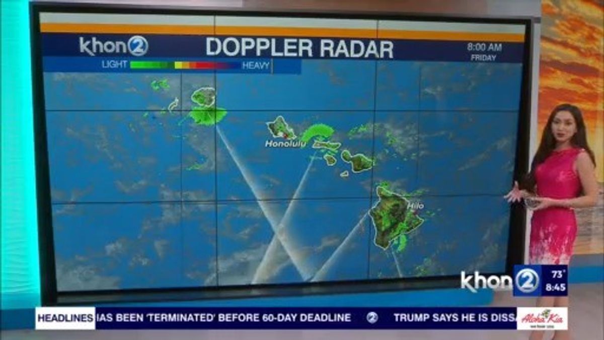 Breezy Trades Keep Windward Showers in the Forecast Through the Weekend ...