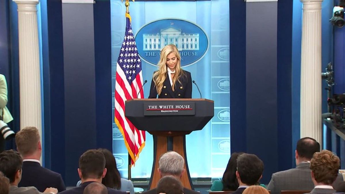 New White House press secretary Katie Zacharia defends her legal ...
