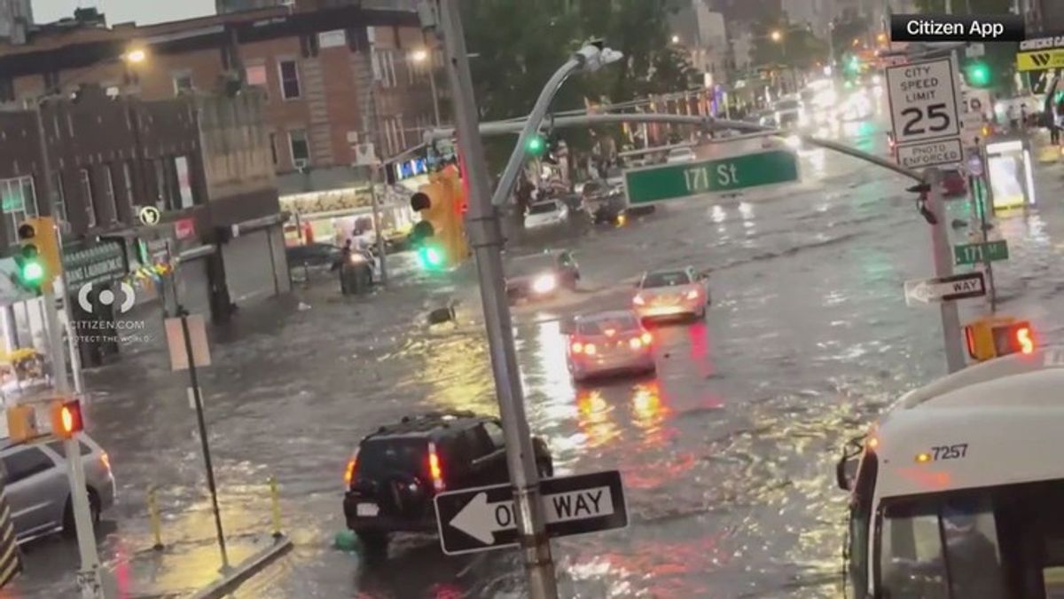 Severe storms flood part of New York City | Haystack News