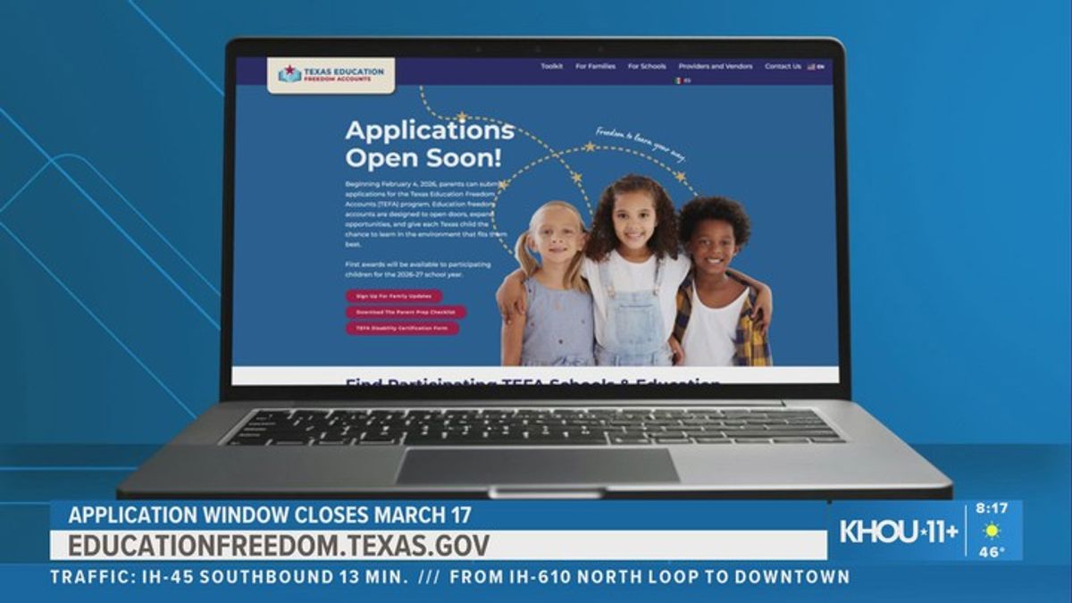 Applications open for Texas school voucher program | Haystack News