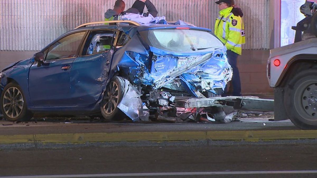 BREAKING: Possible DUI crash sends three people to the hospital ...