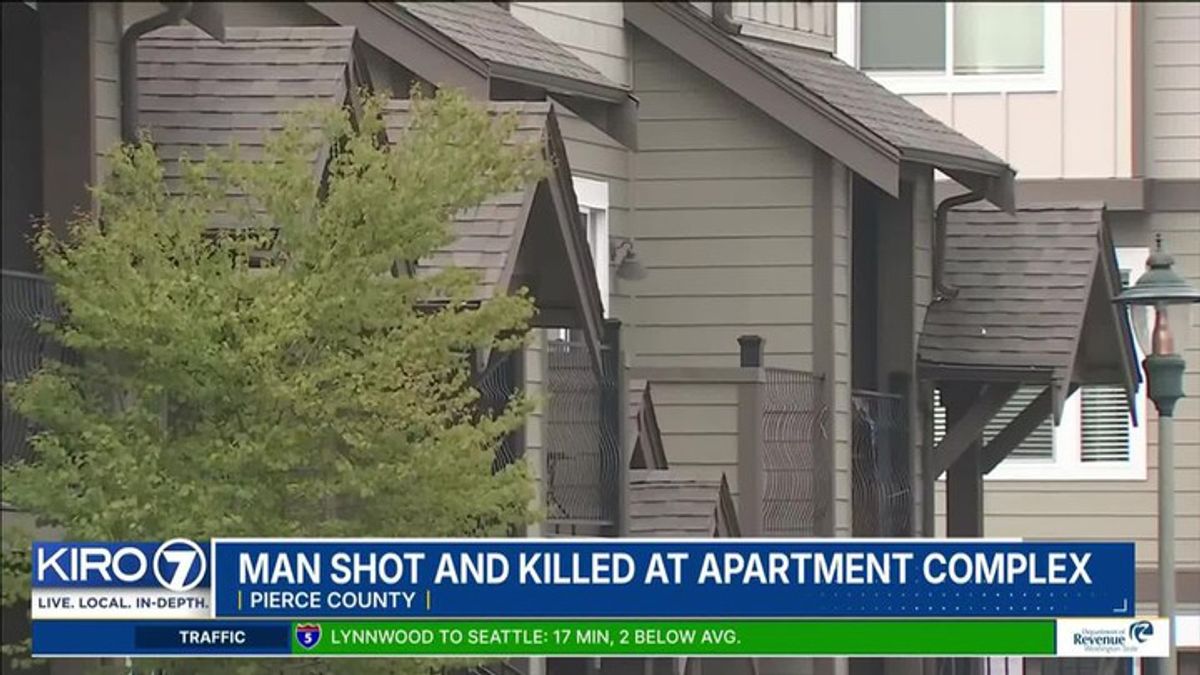 Man shot and killed at apartment complex in Pierce County | Haystack News