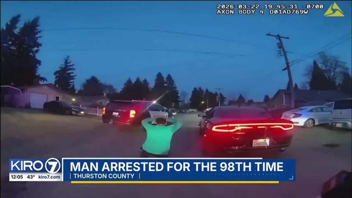 Man arrested for the 98th time | Haystack News