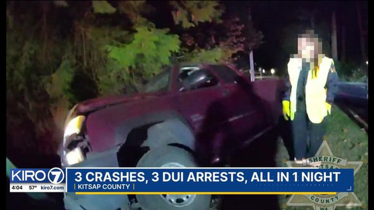 Kitsap County Sheriff's Office deal with 3 crashes, 3 DUI arrests, all ...