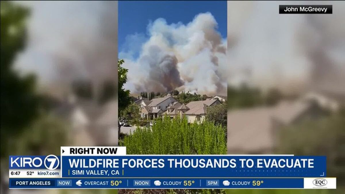 Wildfire forces thousands to evacuate in California | Haystack News