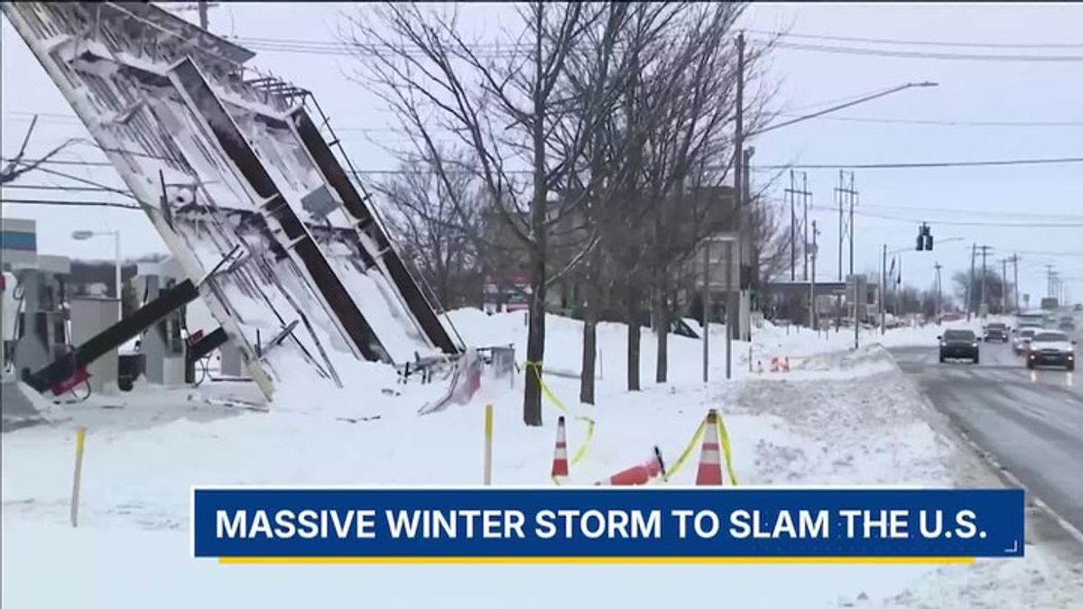 Massive winter storm to slam the U.S. | Haystack News