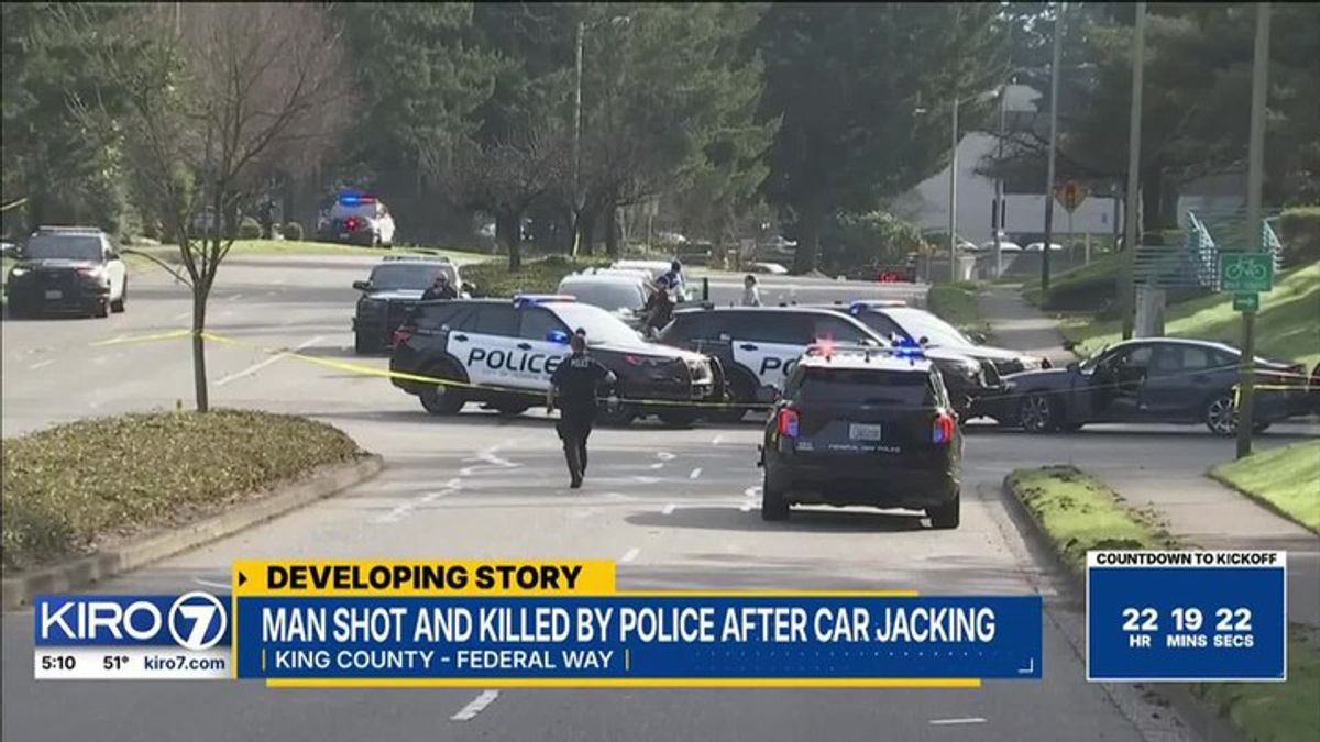Man killed by police after car jacking in Federal Way | Haystack News