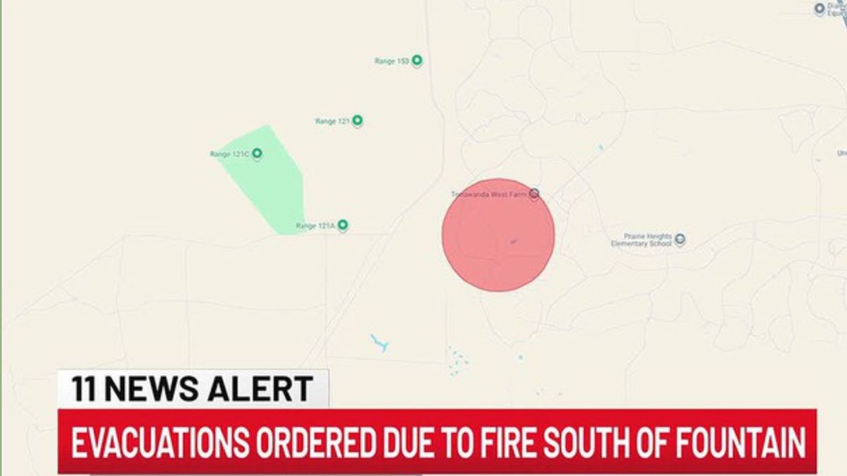Evacuation order issued for fire south of Fountain | Haystack News