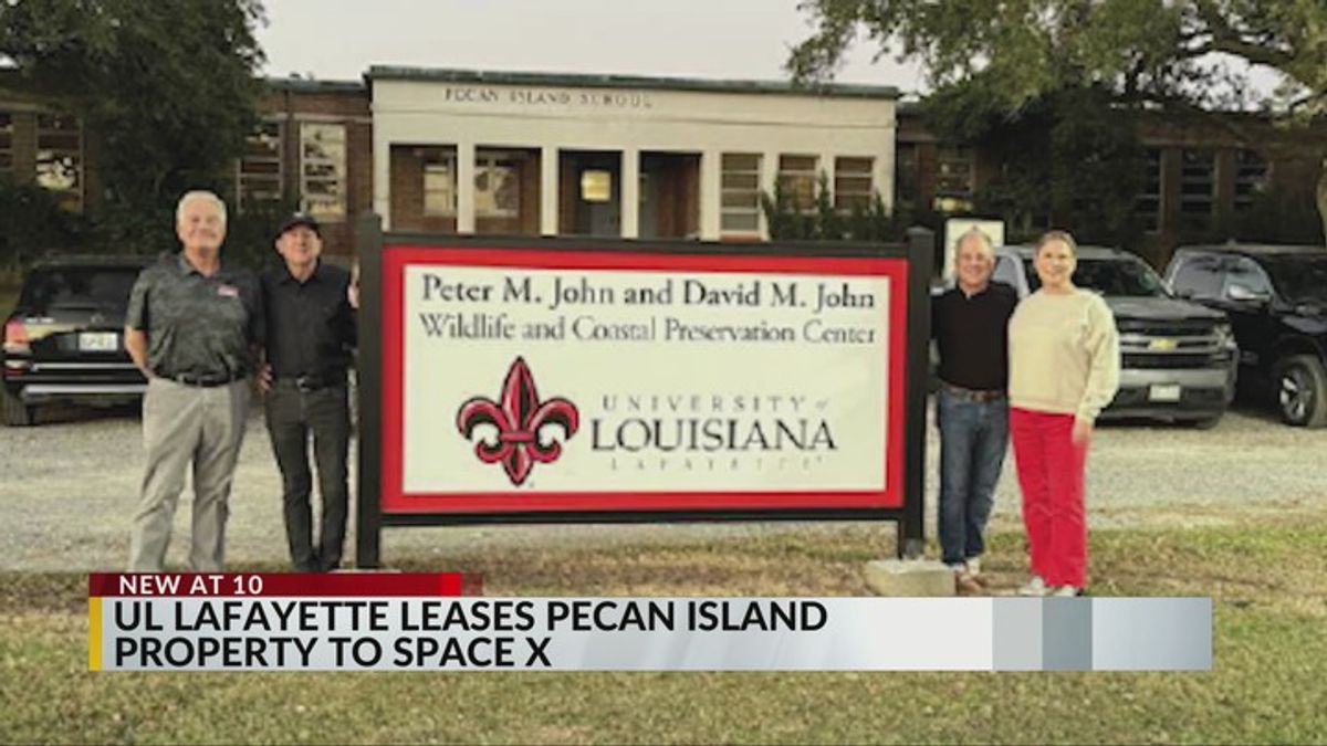 UL Lafayette enters lease deal with Space X for Pecan Island property ...