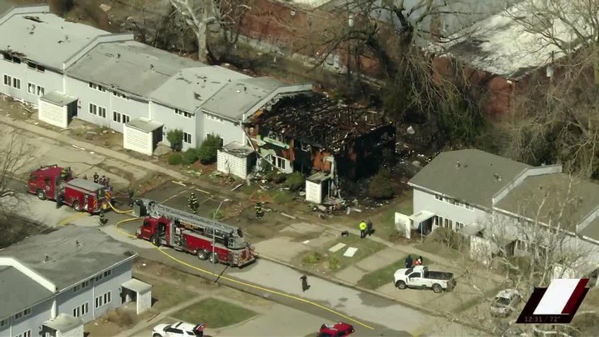 Firefighters battle fire at vacant building in Parade Park complex ...