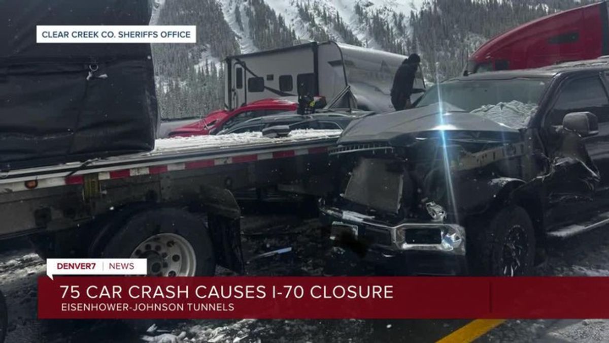 I-70 closed in both directions at Eisenhower Tunnel after crash ...