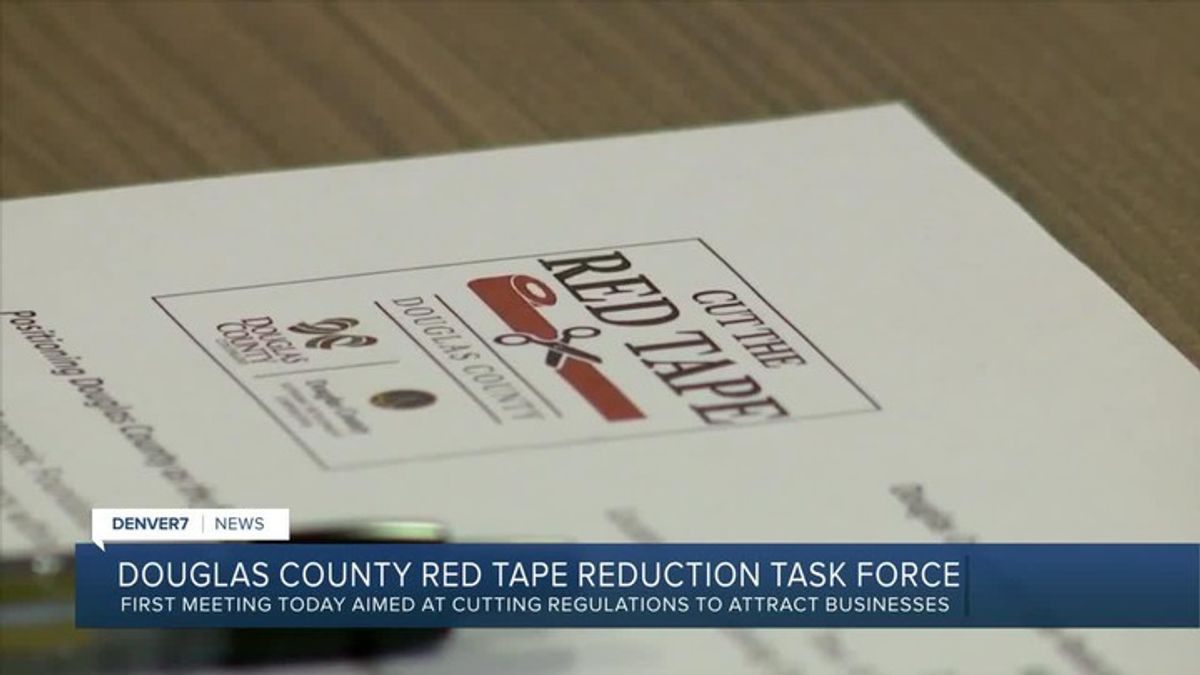 Douglas County red tape reduction task force begins meetings | Haystack ...