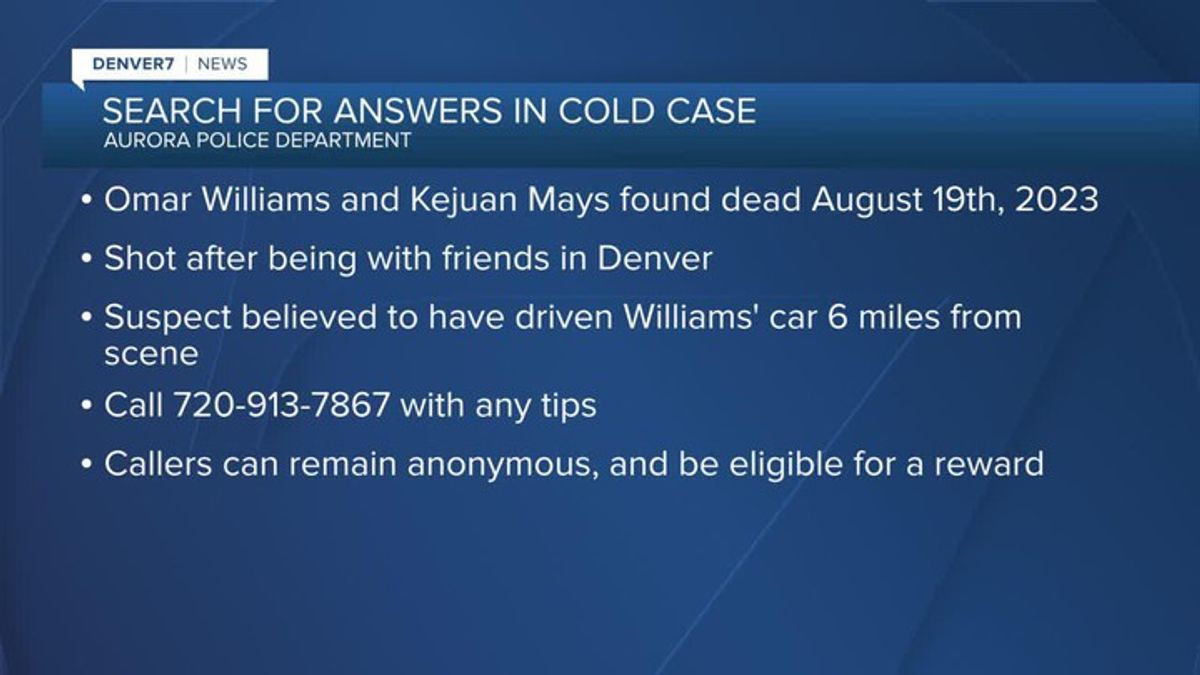 Aurora police seek public’s help to solve two-year-old cold case ...