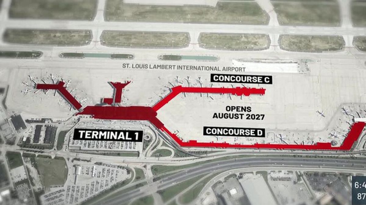 Timeline on when new terminal at Lambert Airport will be complete ...