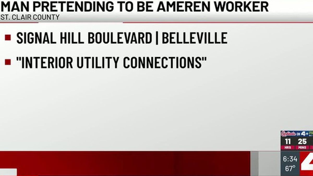 Deputies seek suspect after fake utility worker enters St. Clair County ...