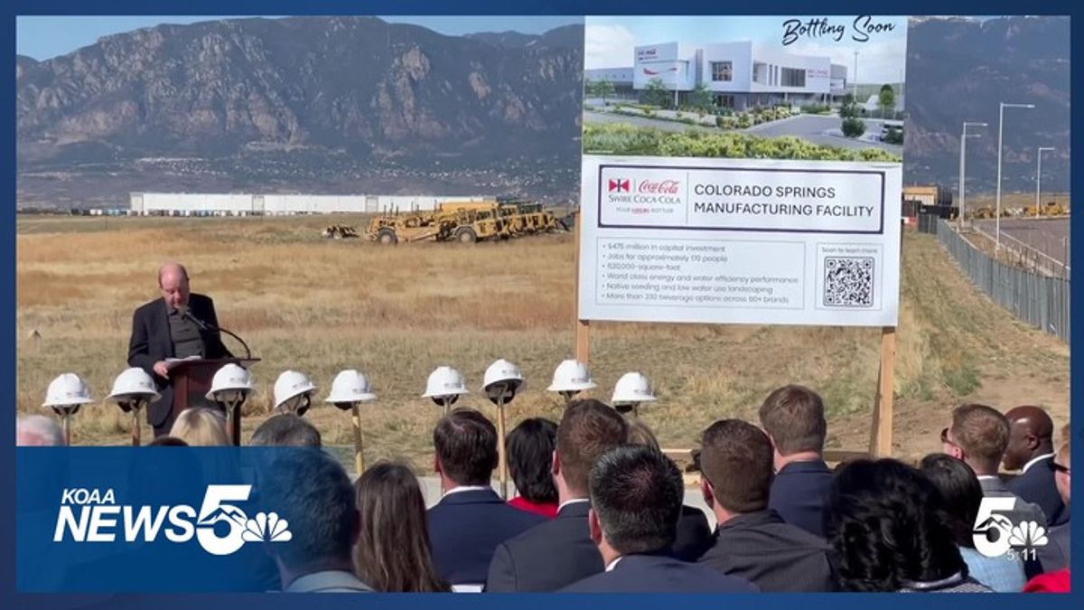 Coca-Cola breaks ground on a new manufacturing facility in south ...