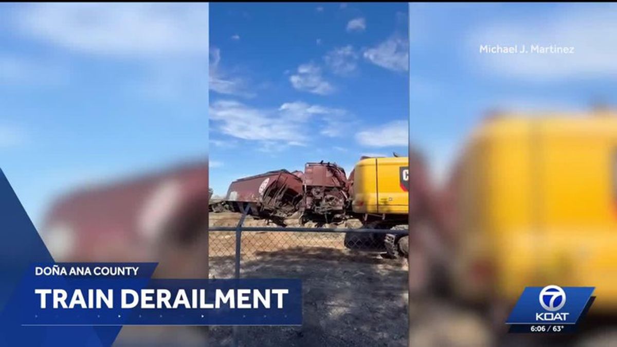 Train derails in Dona Ana County causes road closure | Haystack News