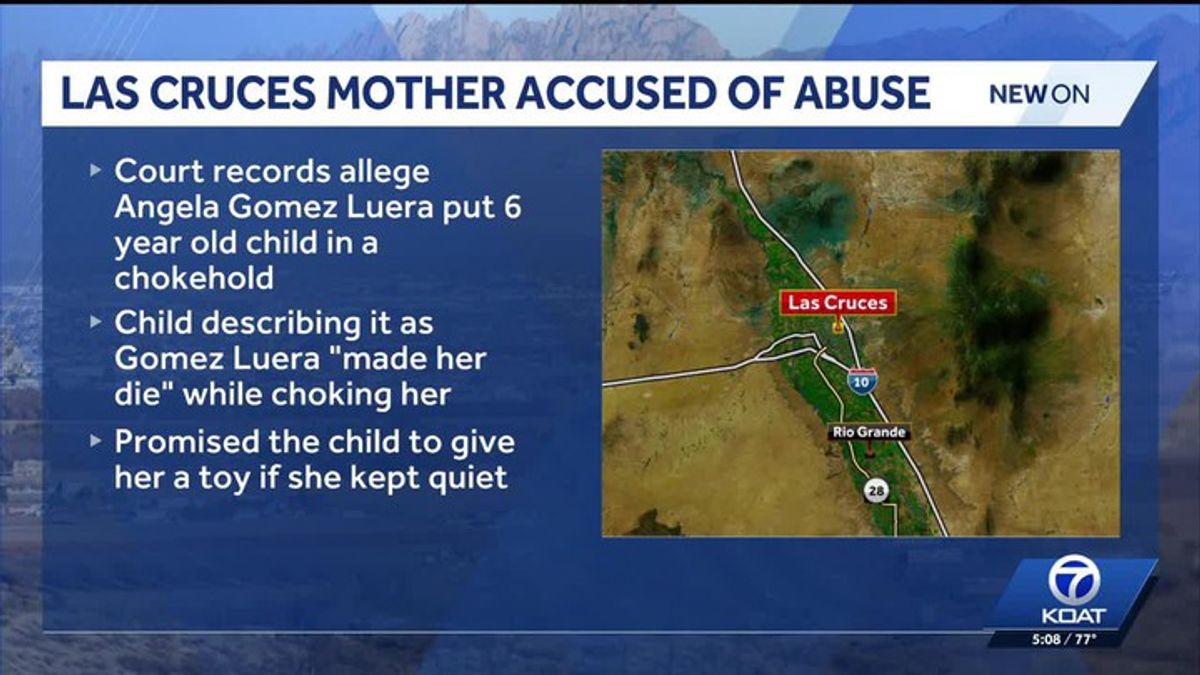 Doña Ana County woman charged with child abuse in alleged choking ...