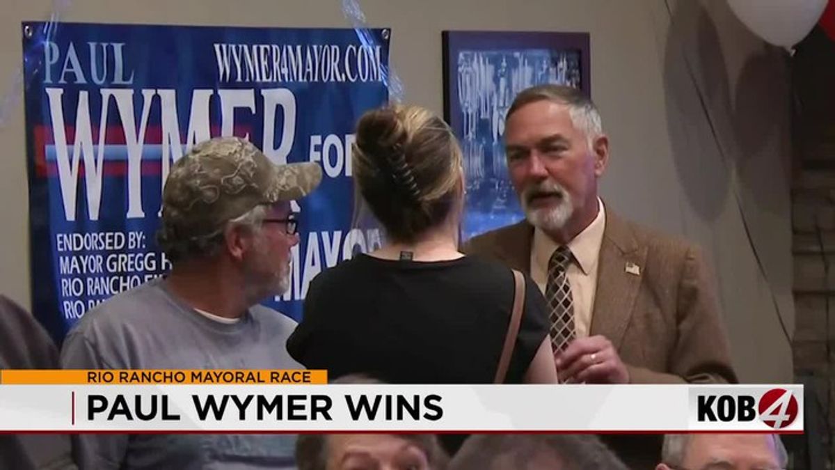 Paul Wymer projected to win Rio Rancho mayoral runoff election | 10 ...