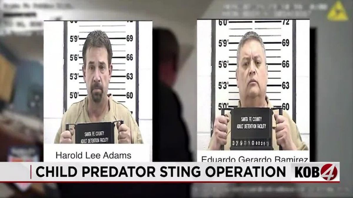 Police arrest 4 men in Santa Fe child predator sting operation ...