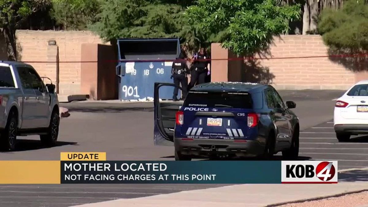 Albuquerque police locates mother of newborn baby found in dumpster ...