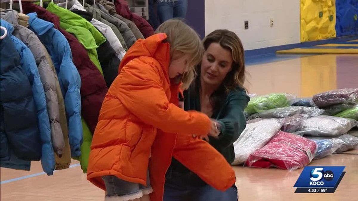 OKCPS Foundation hosts Coat-a-Kid event to provide free winter coats ...