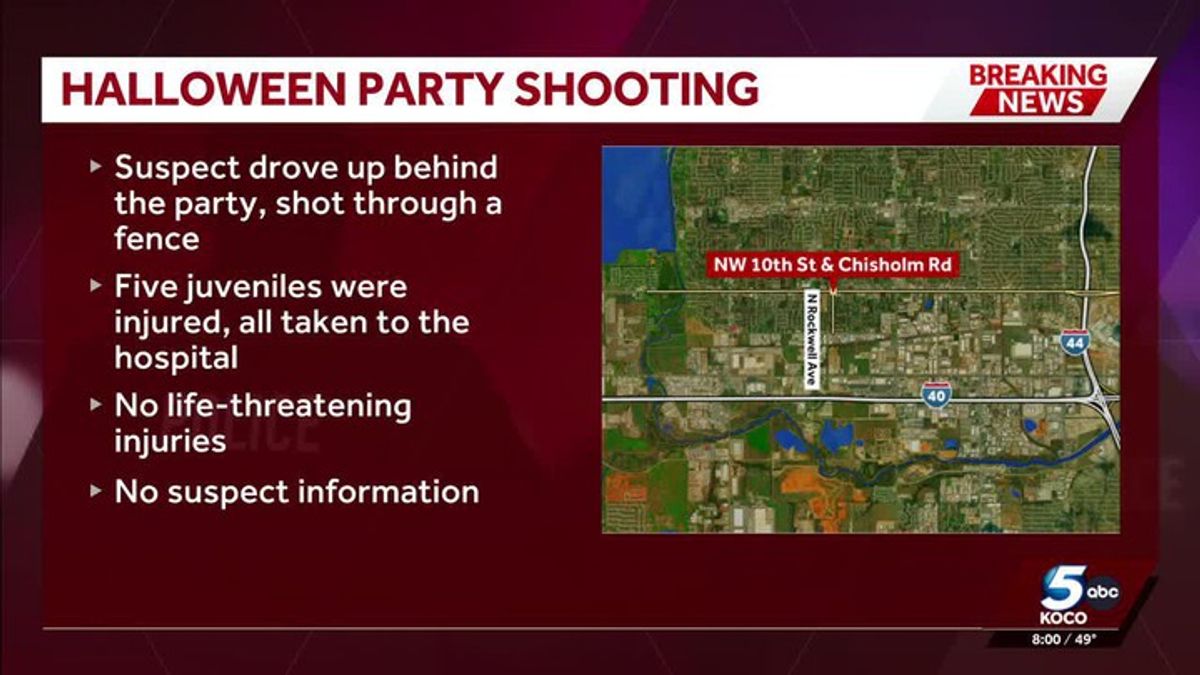 5 juveniles injured during shooting at Halloween party in northwest ...