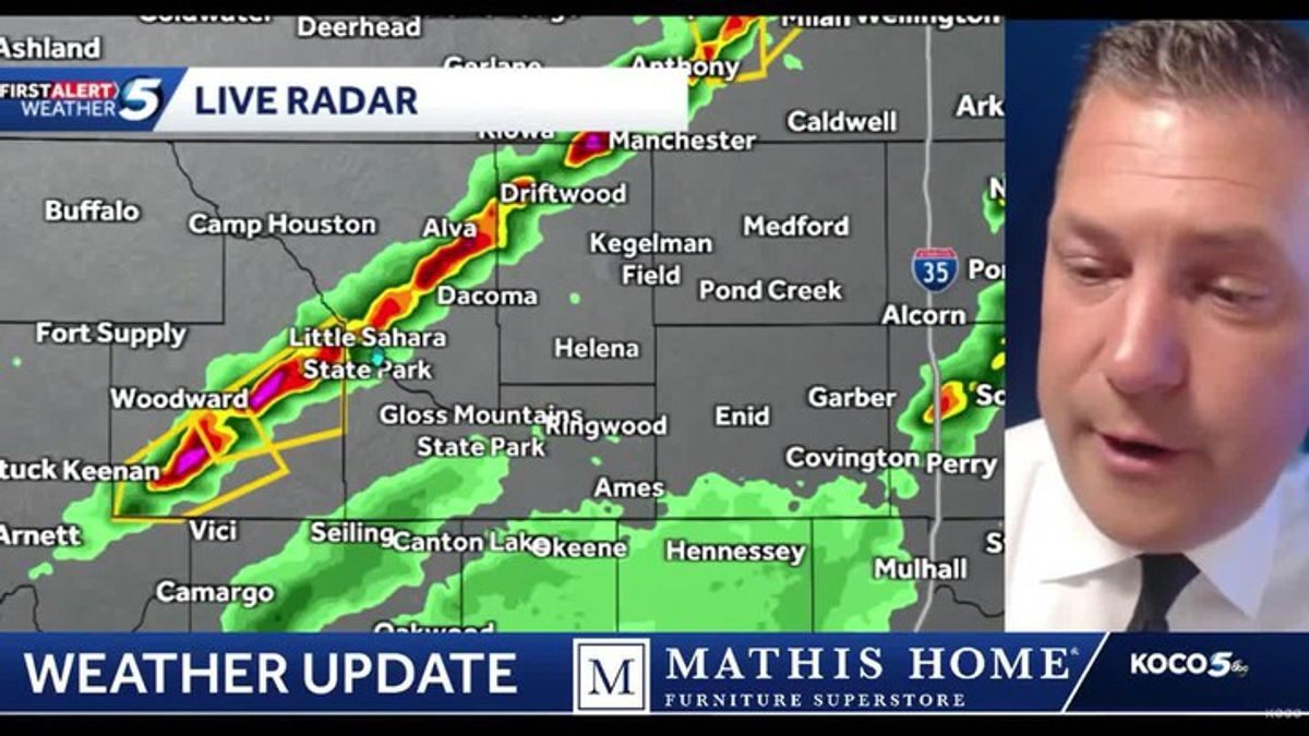 Oklahoma severe weather update amid tornado watch (April 17, 2026 ...