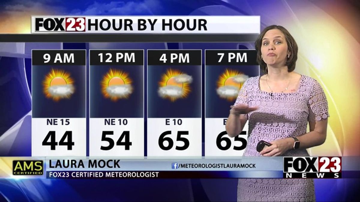 FOX23 Monday Morning Forecast | Haystack News