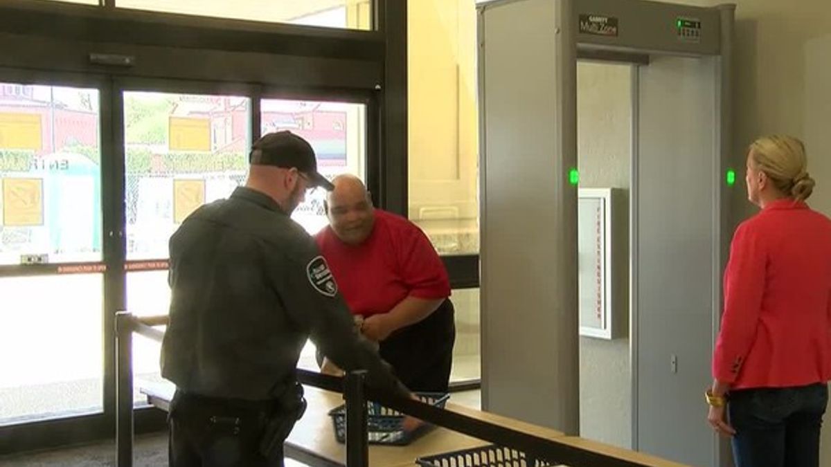 City Hall adds metal detectors and screening; Transit Terminal gets ...