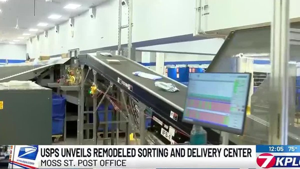 USPS new sorting center tour | Haystack News