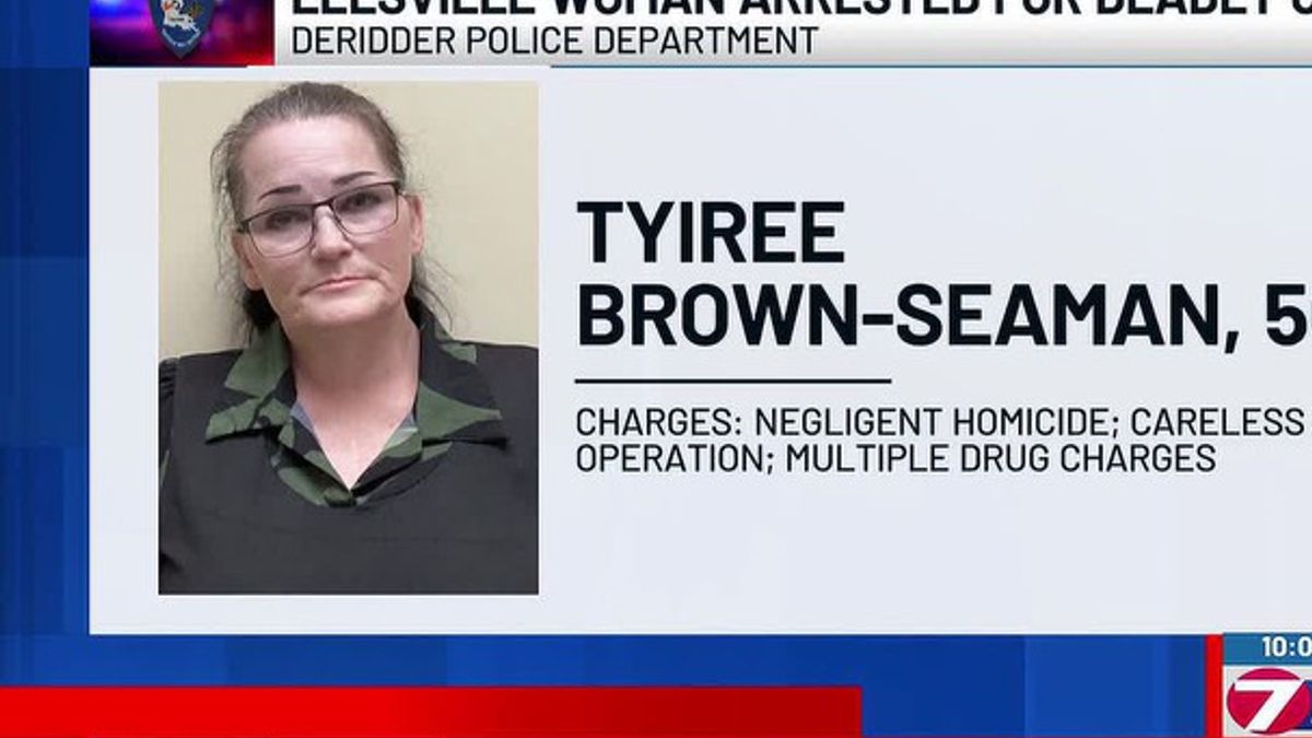 DeRidder Police arrest Leesville woman for deadly pedestrian crash ...