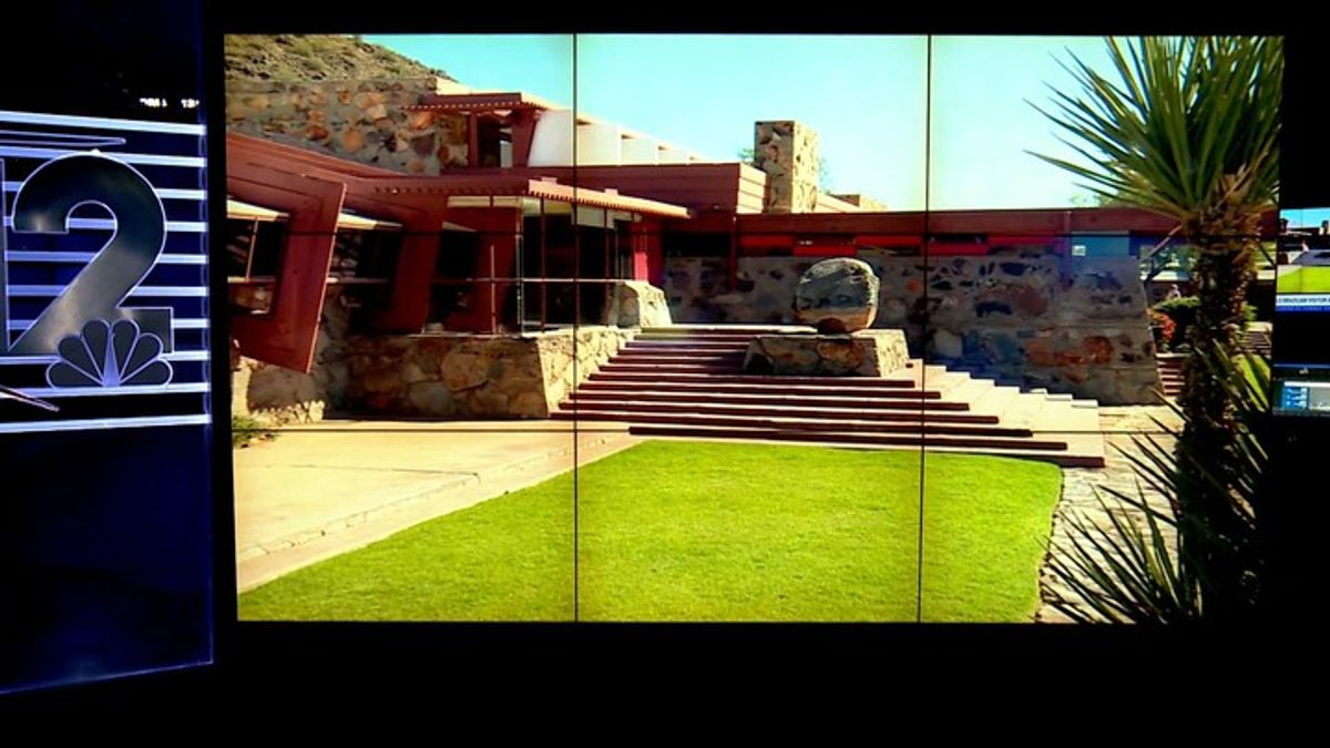 Winds blow material off roof of Taliesin West, kills man visiting from ...