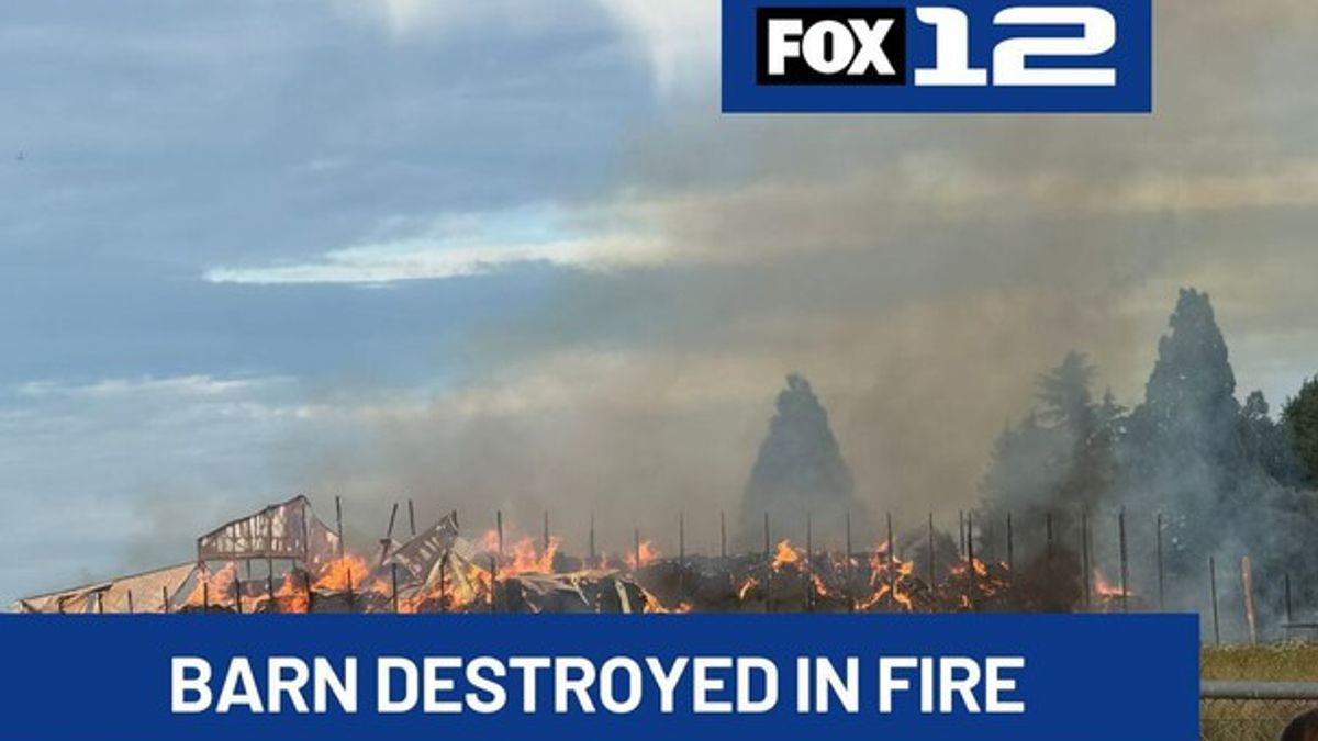 Barn at Coleman Guest Ranch in Molalla a total loss after fire ...