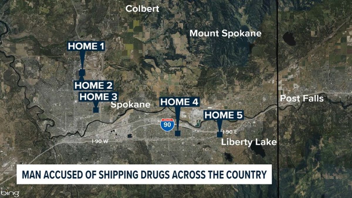 Spokane man arrested for allegedly running a cocaine business from ...