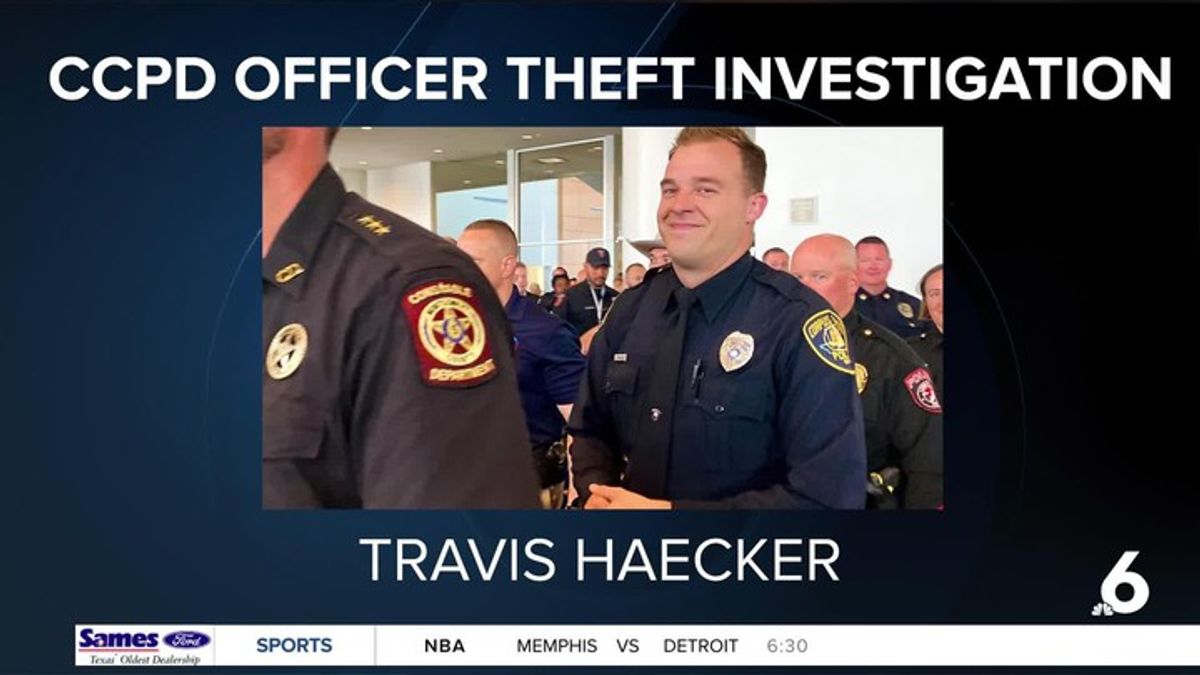 Nueces County grand jury indicts CCPD officer accused of stealing money ...