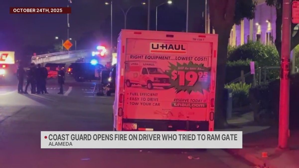 Coast Guard shoots driver trying to ram Alameda base gate | Haystack News