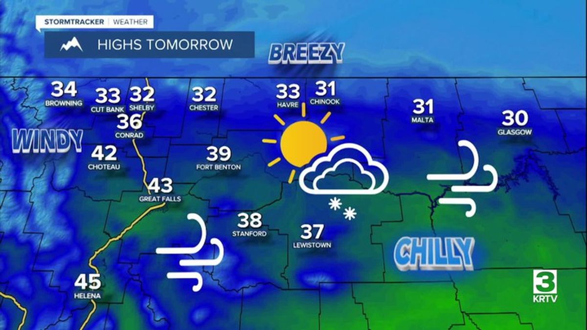 Blustery and colder with some snow showers on Thursday | Haystack News